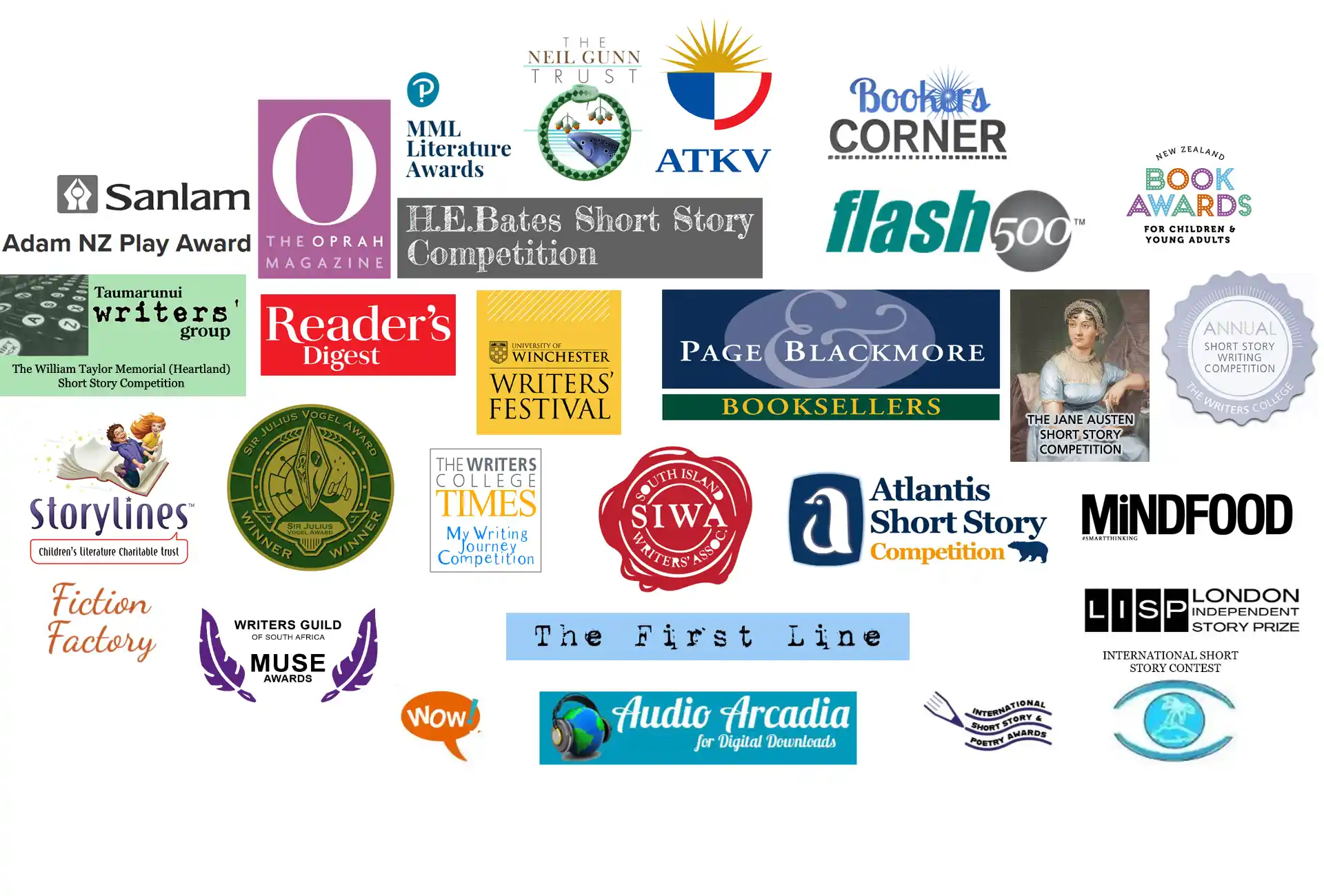 Competitions Slide 2025 Our Writers College students have been finalists or winners in these global writing competitions